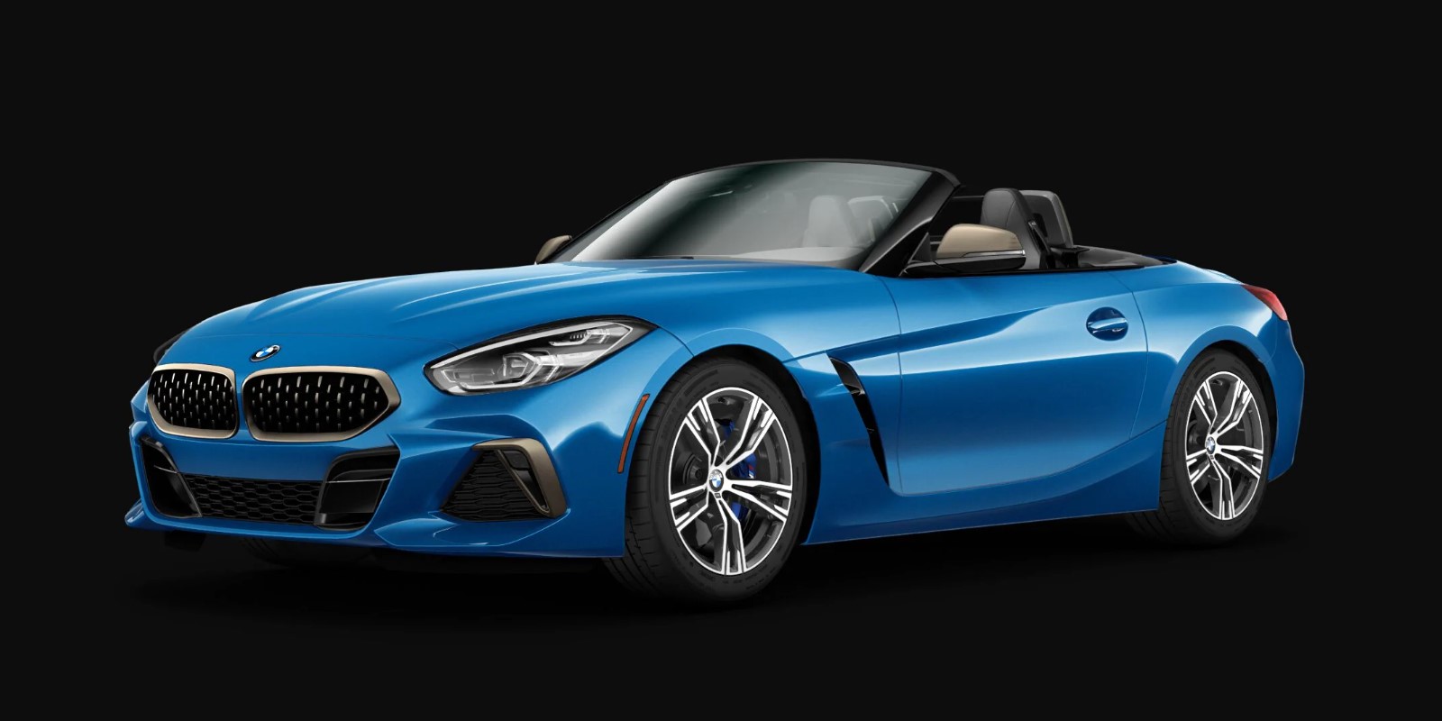 2020 BMW Z4 M40i Misano Blue Front Exterior 2020 BMW Z4 M40i Misano Blue Front Exterior